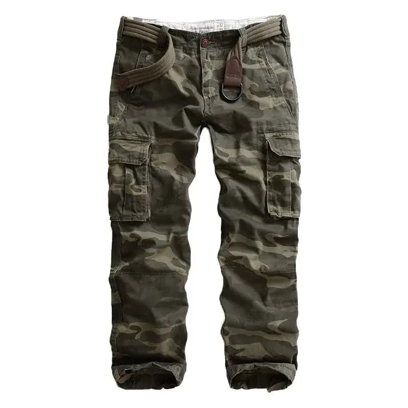 Pantalon camouflage droit délavé - Discrétion optimale pour pêche approche et observation