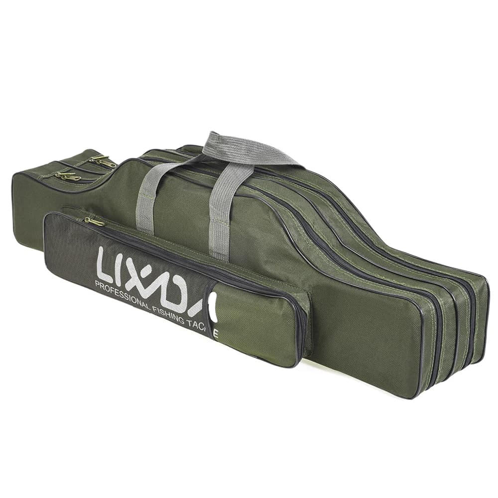 Sac pliable transport cannes moulinets pêche rangement organisateur équipement voyage compact