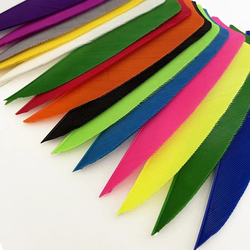 50 plumes de dinde naturelles pour empennage flèches pêche, accessoires DIY traditionnels