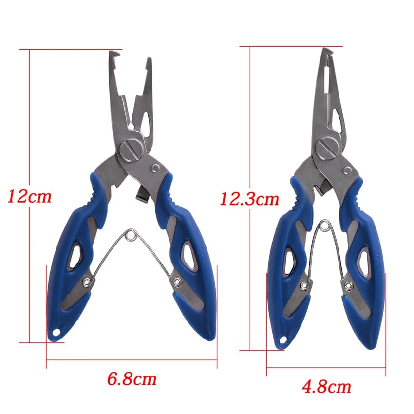 Aorace Fishing Pliers Fish Line Cutter Scissors Mini Fish Hook Remover Multifunc