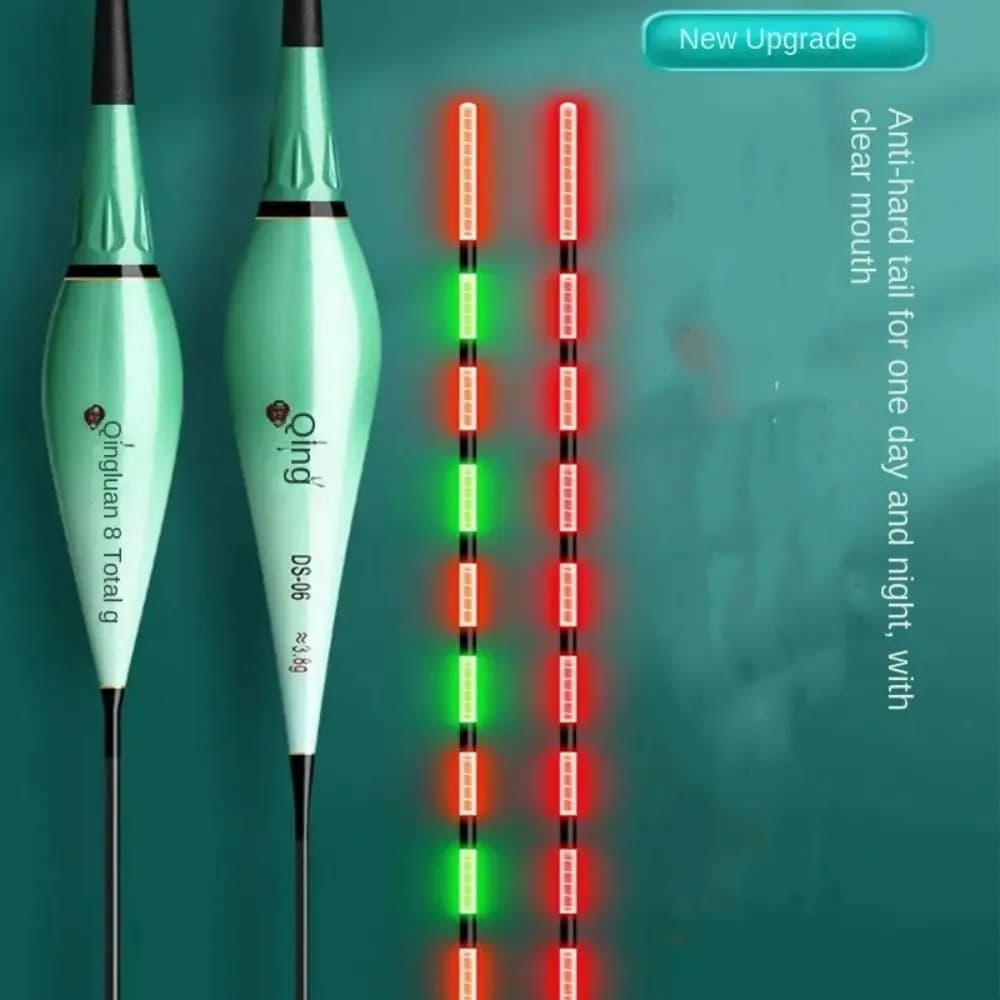 Flotteur intelligent 2025 avec capteur gravité et LED - Détection morsure poisson pêche France