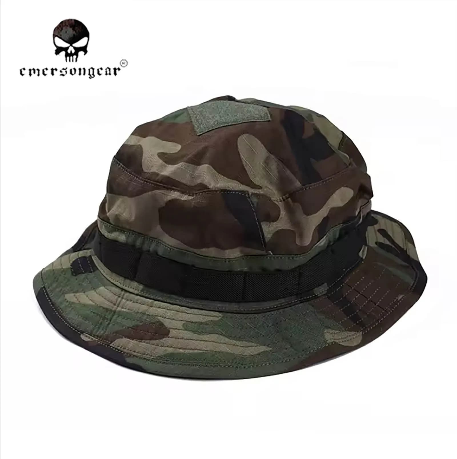 Chapeau boonie tactique été pêche - Casquette combat courte visière pêche camouflage protection solaire