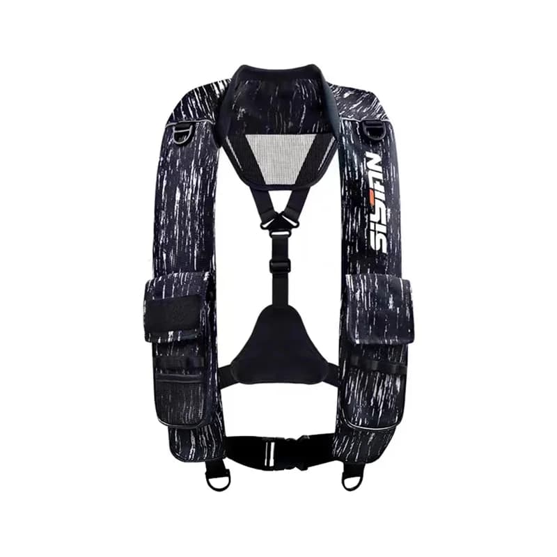 Gilet de sauvetage gonflable manuel automatique pêche mer 150N adulte sécurité nautique natation