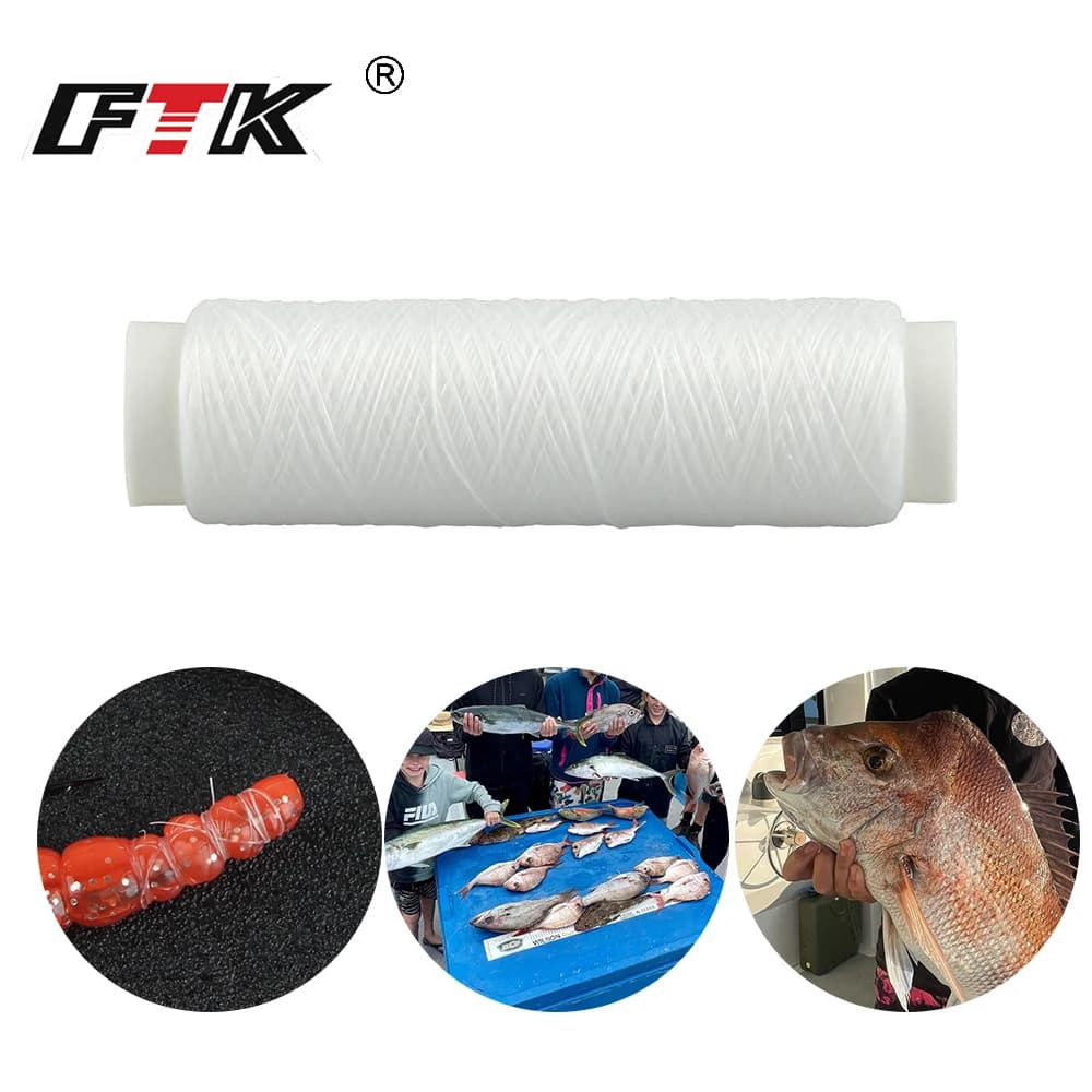Ligne de Pêche Élastique FTK 250M Forte Puissance 0.2mm pour Carnassiers - Fil Japonais