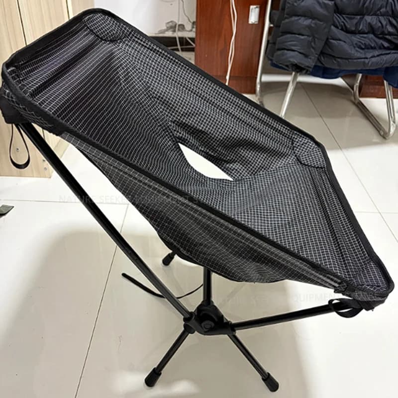 Chaise lune pliante ultra-légère 650g Dyneema XGrip aluminium 7 pour pêche randonnée backpacking