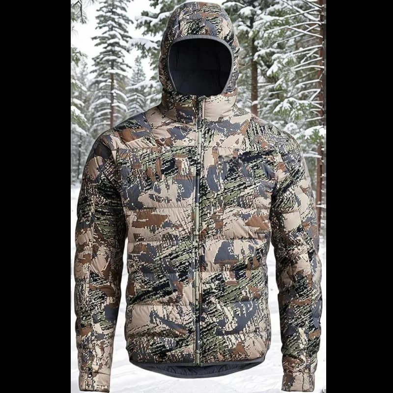 Veste légère Kelvin camouflage pêche chasse homme - Vêtement technique doudoune imperméable