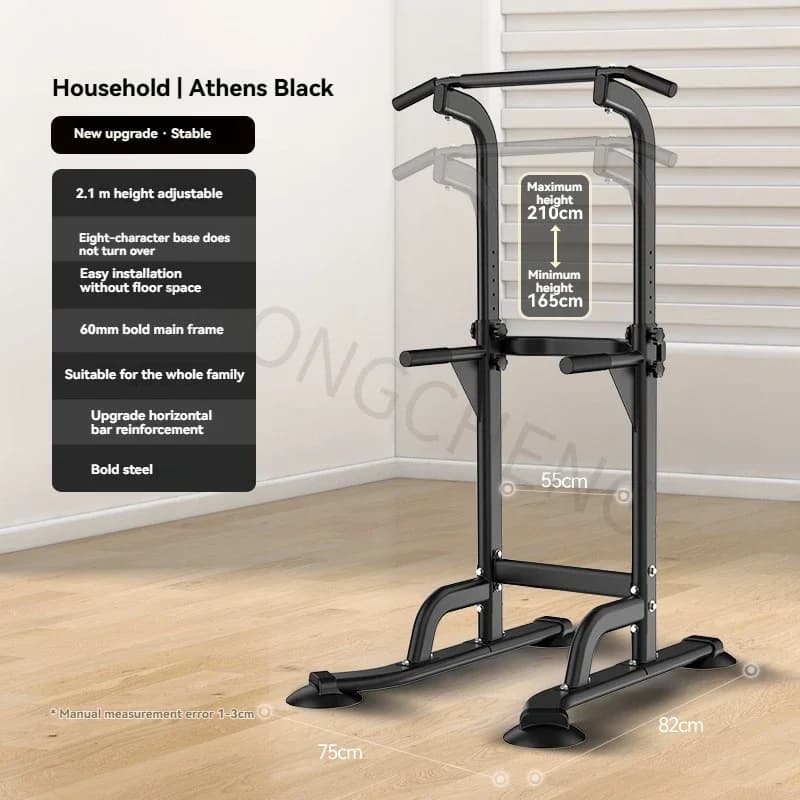 Barre de traction murale pour rééducation lombaire - Appareil fitness maison pour hernie discale