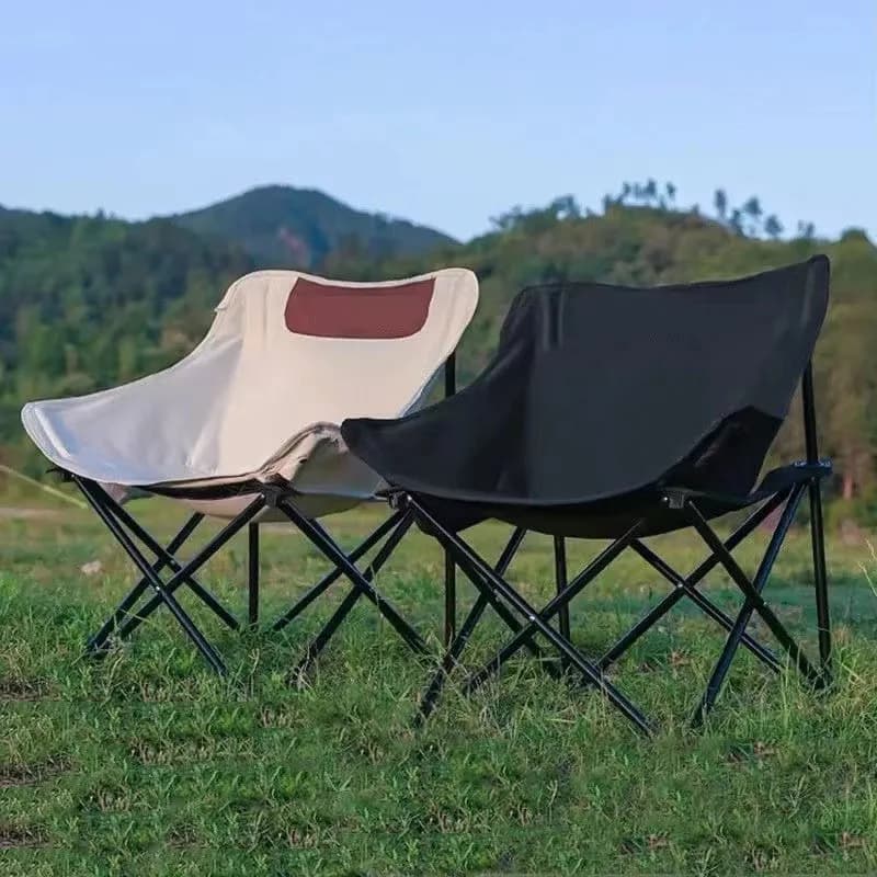 Chaises de camping pliantes ultra-légères Outdoo - Équipement pêche et pique-nique portable compact