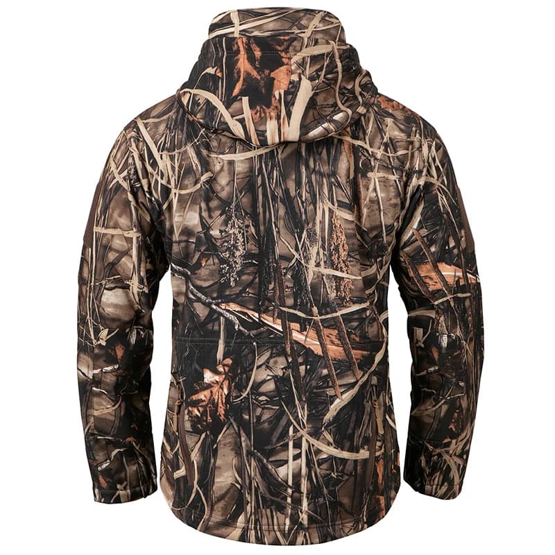 Veste tactique camouflage homme - Chasse, pêche, randonnée - Imperméable et chaude avec capuche