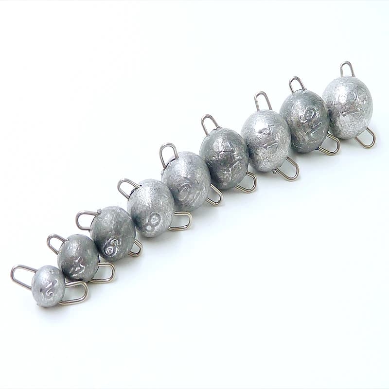 Jig Head Aggravated 2g 4g 6g - Têtes Plombées Profonde pour Leurres Souples Pêche Profonde