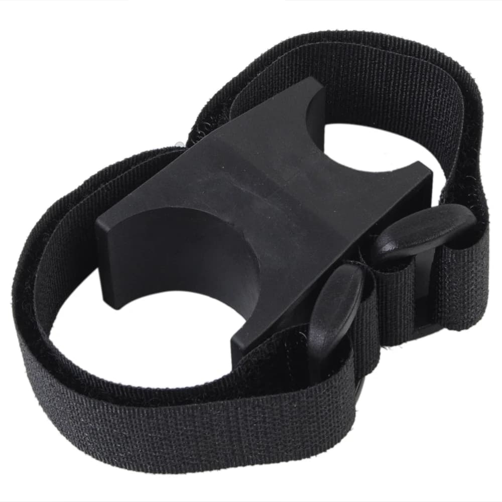 Support polyvalent pour lampe de vélo - Fixation à sangle pour éclairage VTT et pêche