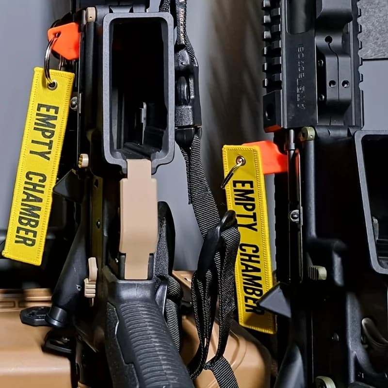 Drapeaux sécurité chambre fusil pistolet étiquettes vide pêche chasse accessoires universels