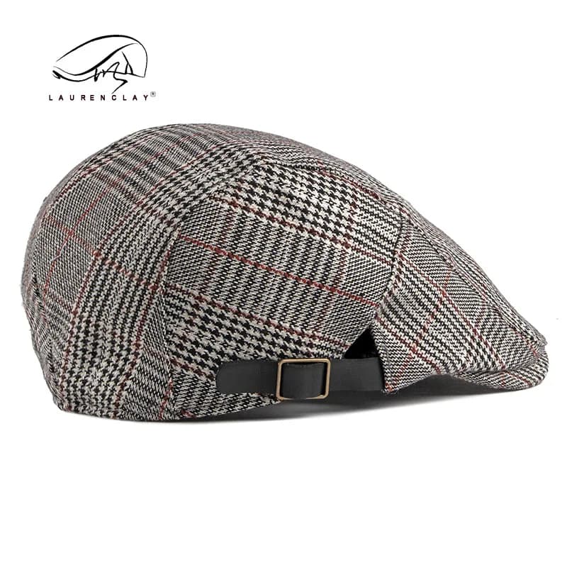 Casquette newsboy vintage pêche chasse homme - Style ivy cotton ajustable activités outdoor Gatsby
