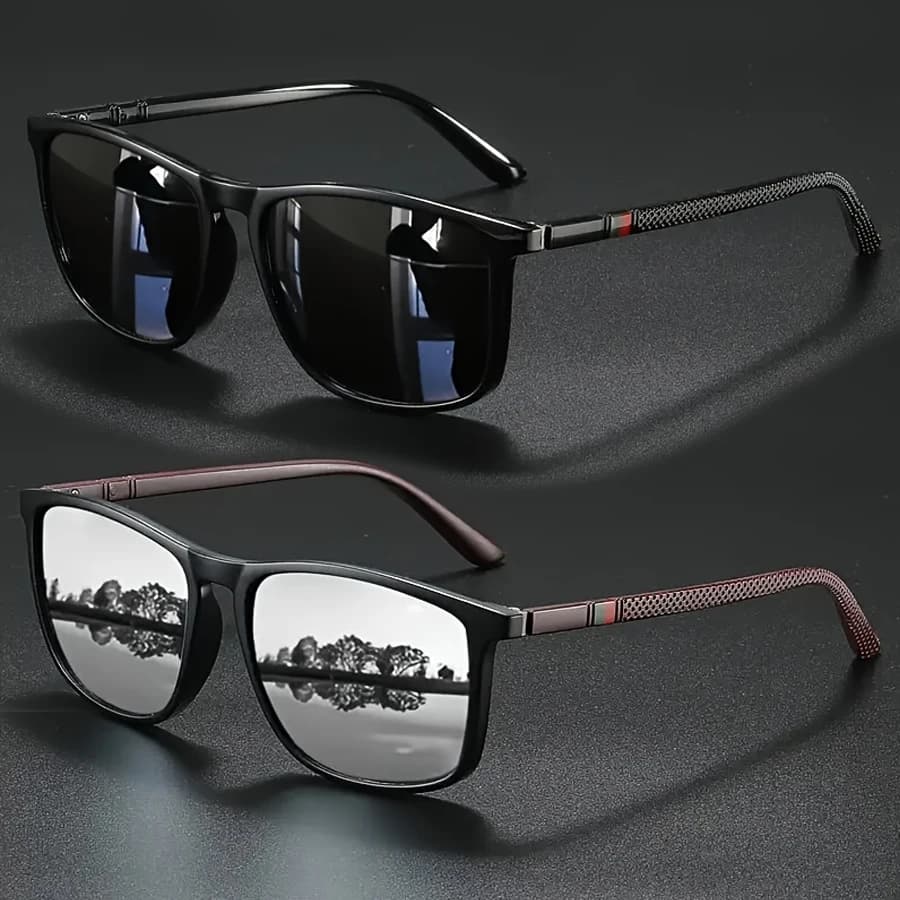 Lunettes de pêche polarisées vintage luxe pour homme et femme - Protection UV400 optimale