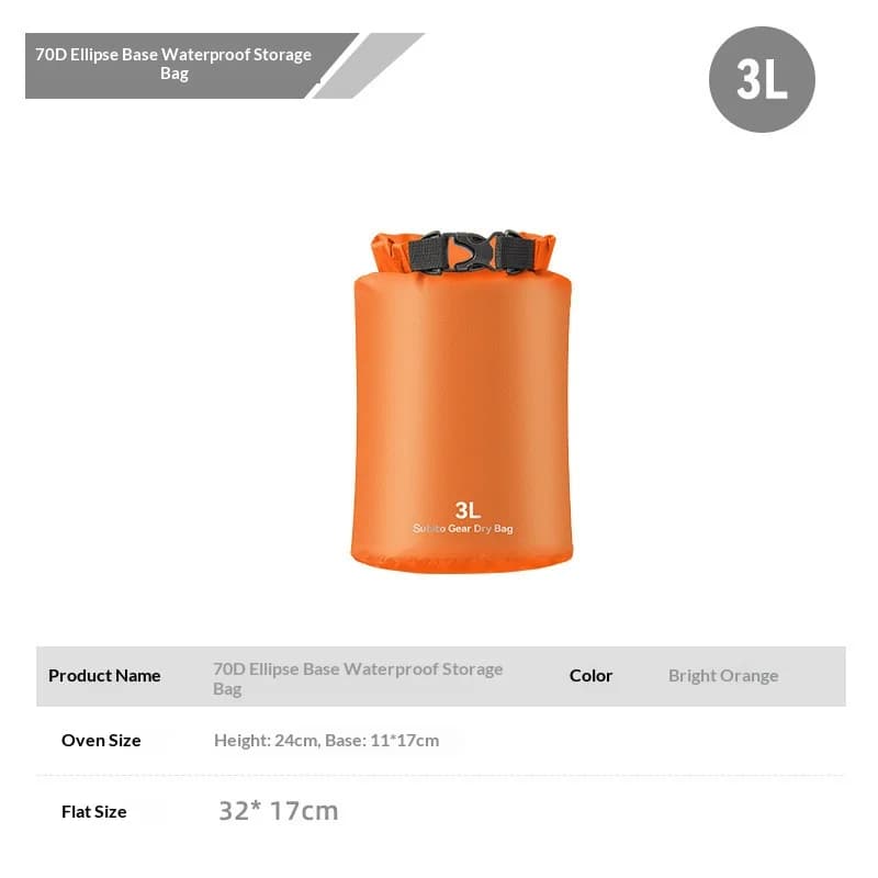 Sac étanche ultraléger 3L à 35L pour rafting, kayak et natation - Sac sec sport nautique PVC