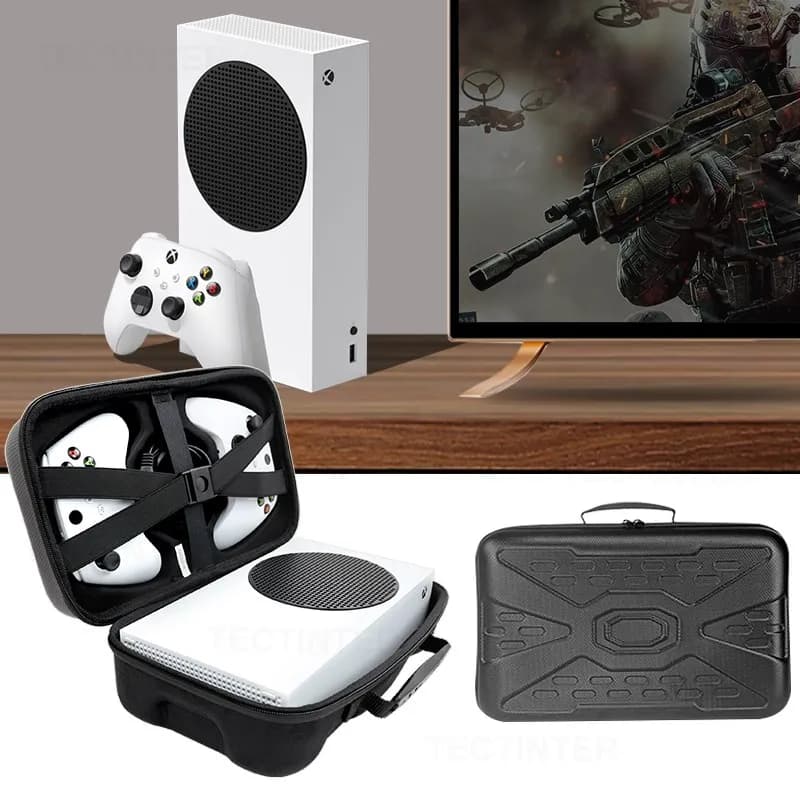 Étui rigide EVA pour Xbox Series S - Protection anti-choc et transport portable pour console