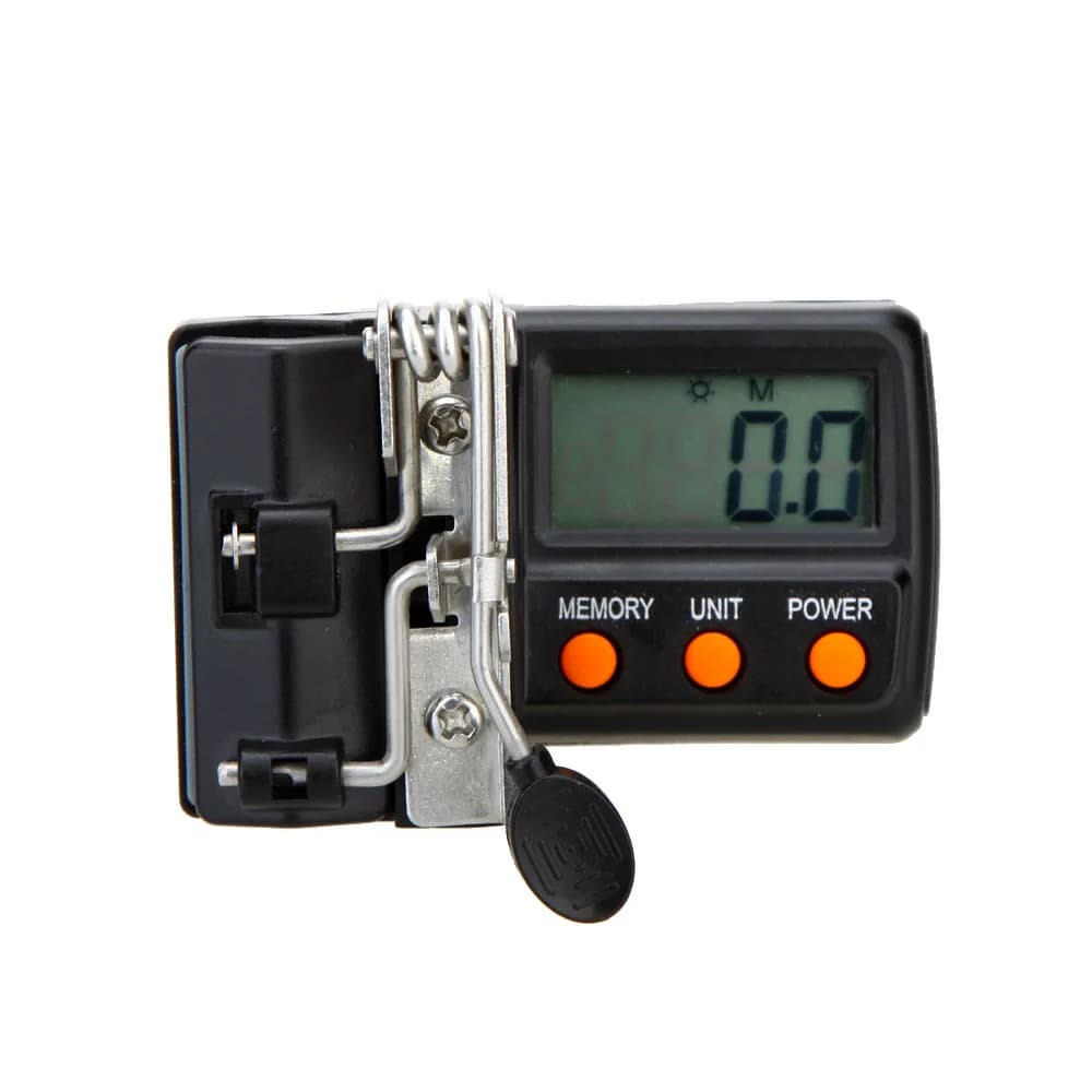 Compteur ligne pêche numérique 999.9m affichage digital ABS pour pêche de nuit accessoire
