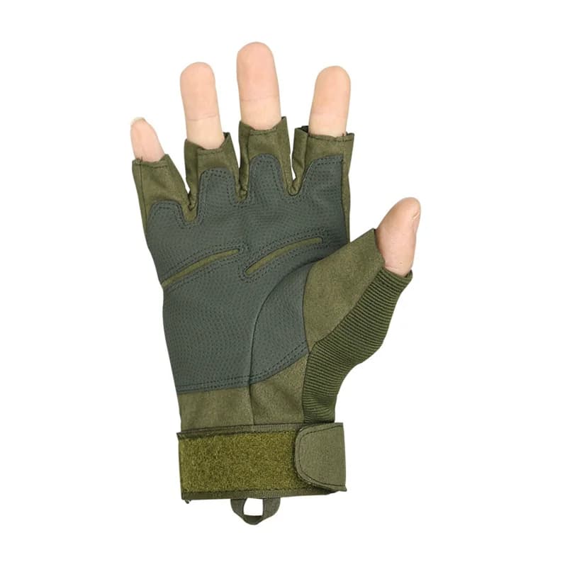 Gants tactiques ESDY demi-doigts pour pêche airsoft et tir protection main légère outdoor