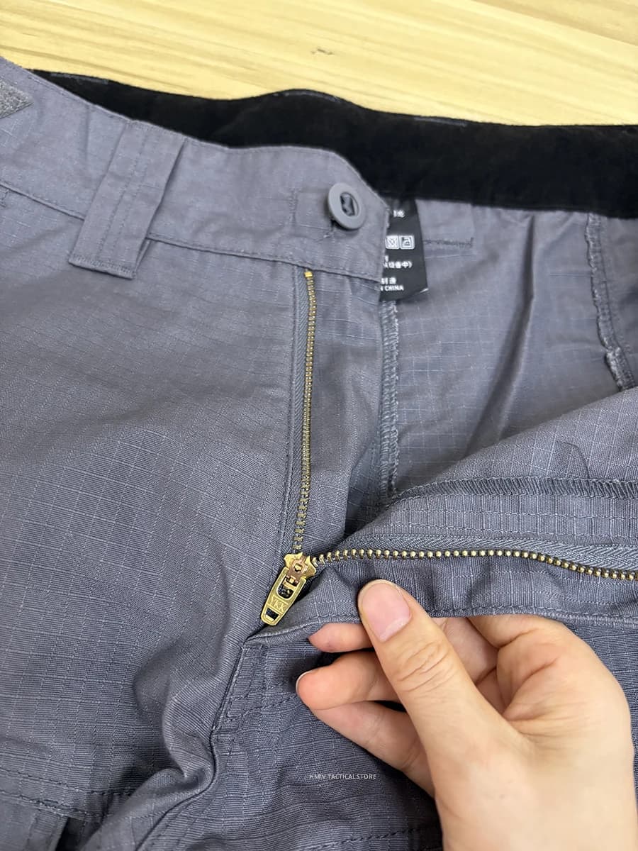 Pantalon d'assaut LEAF CTSFO camouflage - Entraînement pêche tactique terrain varié noir gris