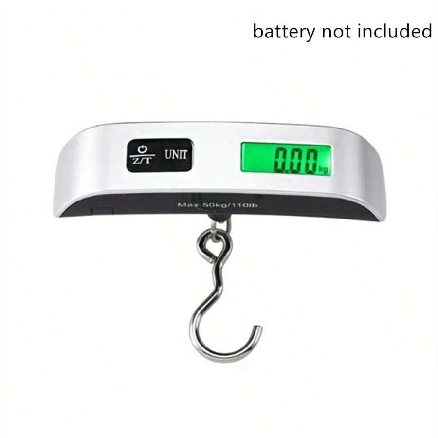 Balance numérique portable 10g-50kg écran LCD - pèse-bagages électronique voyage valise suspendue précis