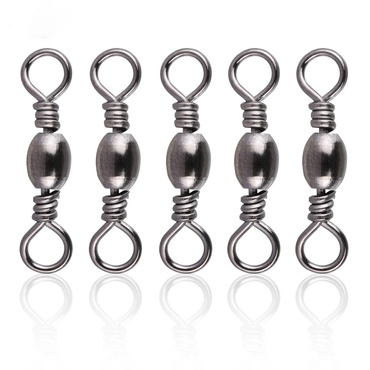 Émerillons pêche Goture 200 pièces acier inoxydable 16-46kg - Connecteurs ligne pêche résistants
