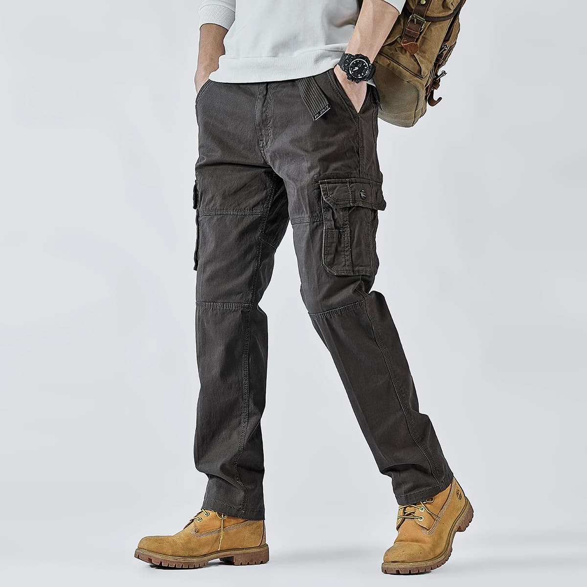 Pantalon cargo tactique homme 2026 stretch coton droit militaire pêche camping travail
