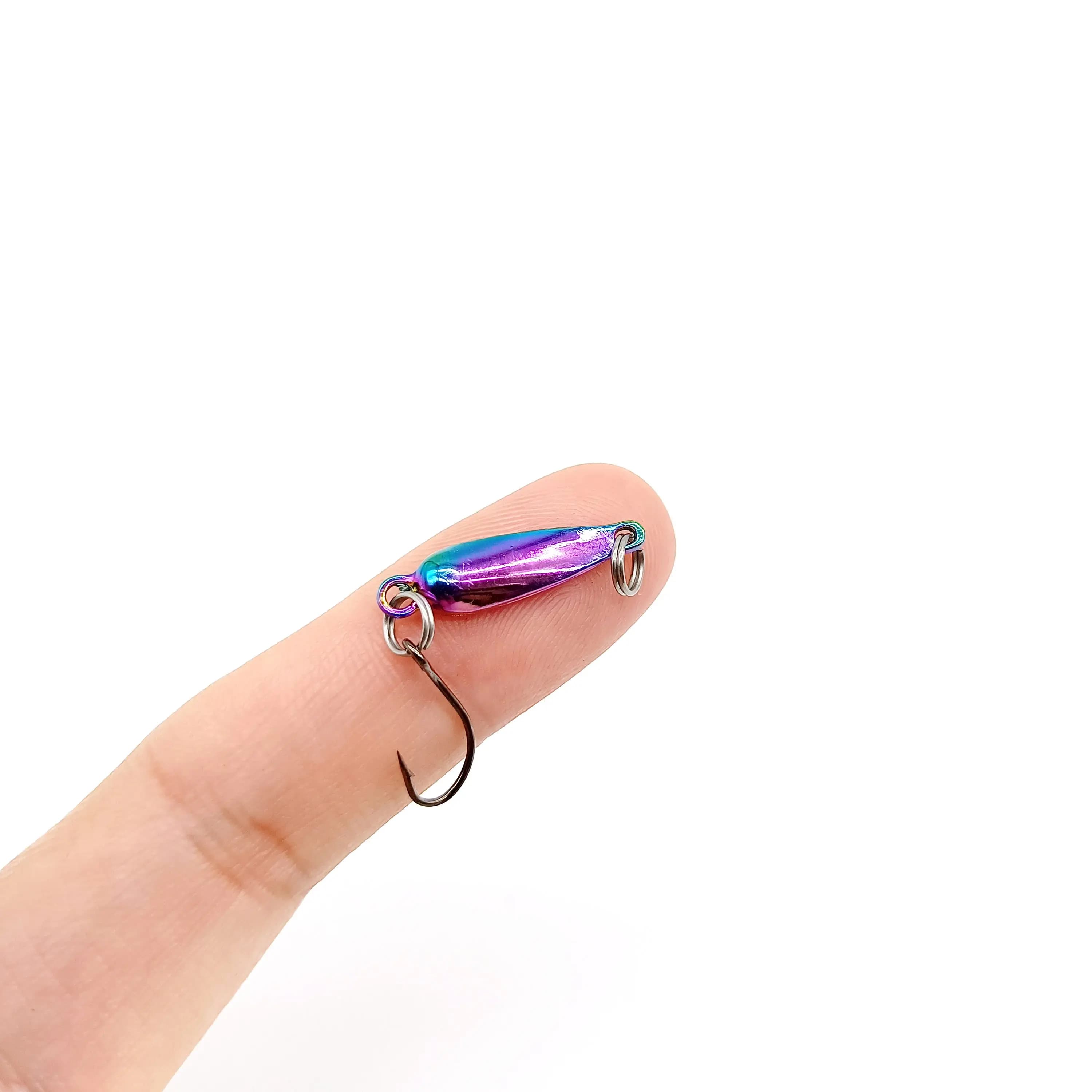 Leurre métal spinner DUODUOYU 1.1g à 7g pour pêche au bar et eau salée - Appât artificiel haute performance