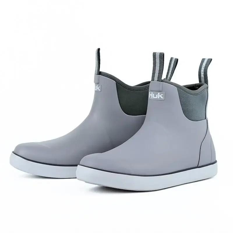 Chaussures de pêche camouflage légères type sneakers imperméables anti-dérapantes pour homme et femme