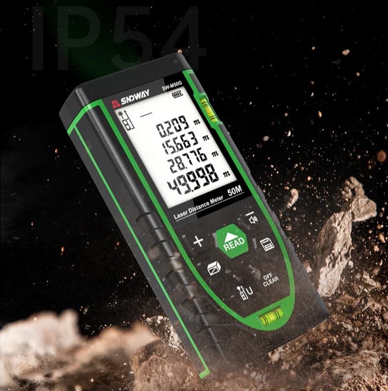 Télémètre laser vert SNDWAY SW-M50G pour pêche - Mesure précise jusqu'à 1000m avec infrarouge