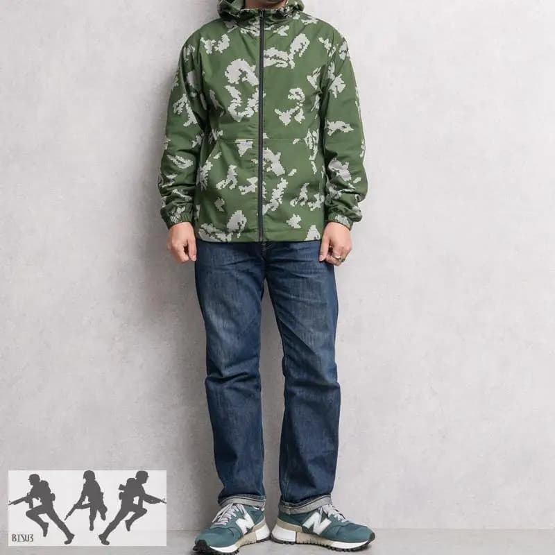 Combinaison camouflage russe KLMK fleurs blanches - Tenue pêche historique pour approche ultra-discrète