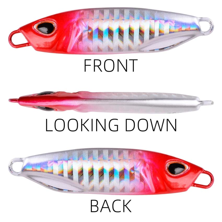 Set 10 cuillères métalliques japonaises 10g-40g pour jigging et trolling mer/bassin