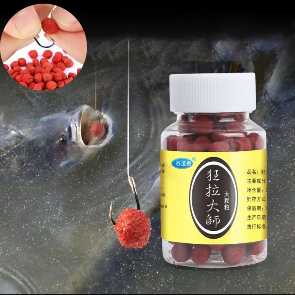 330 pcs appât granulé 4mm et 6mm pour amorçage carpe - attractant alimentaire pêche au coup