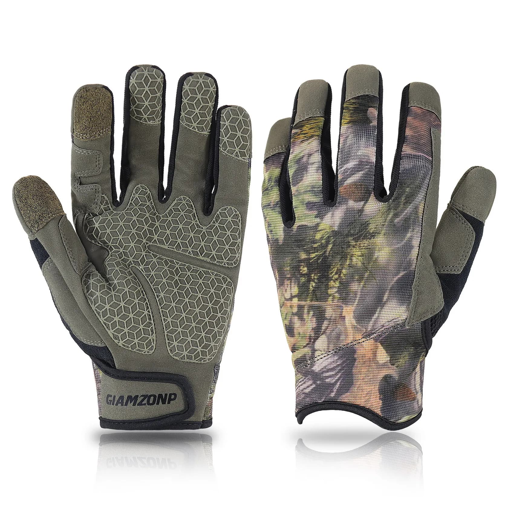 Gants camouflage homme prise pêche randonnée extérieur construction mécanique écran tactile chasse activités