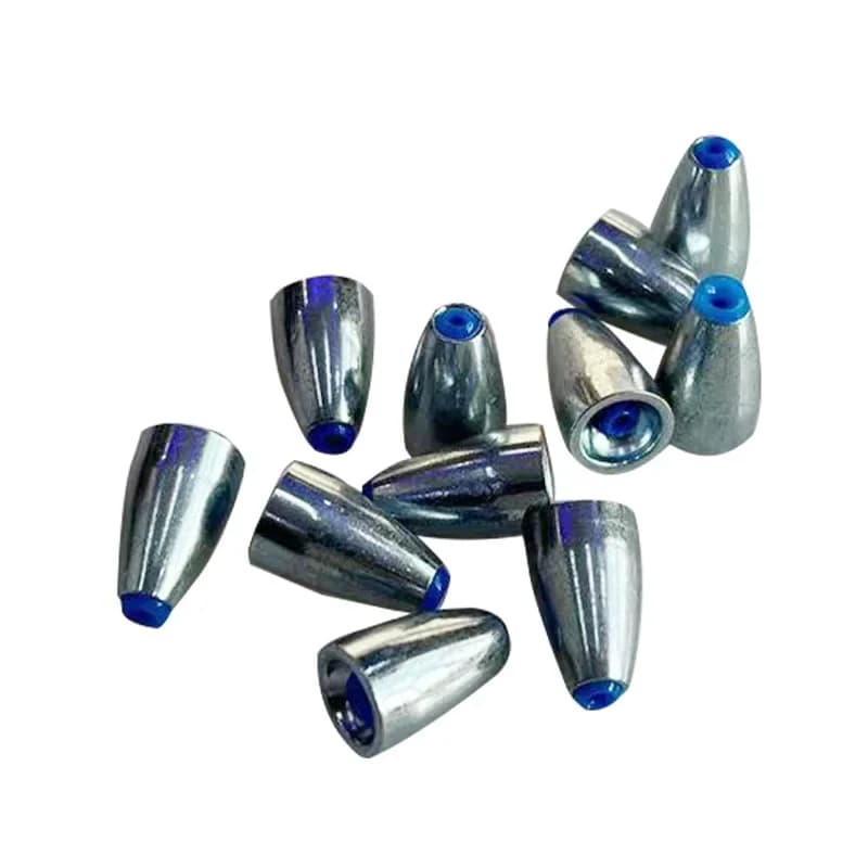Plombs Bullet avec âme plastique 3.5g à 20g pour Texas Rig et Carolina Rig - Lot de 20