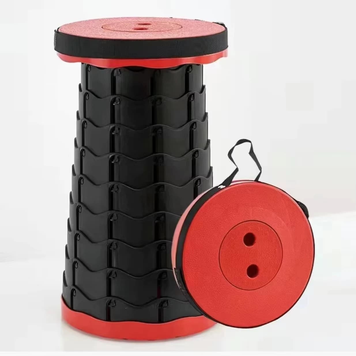 Tabouret pliant réglable pêche camping portable pour multi-scénarios extérieurs