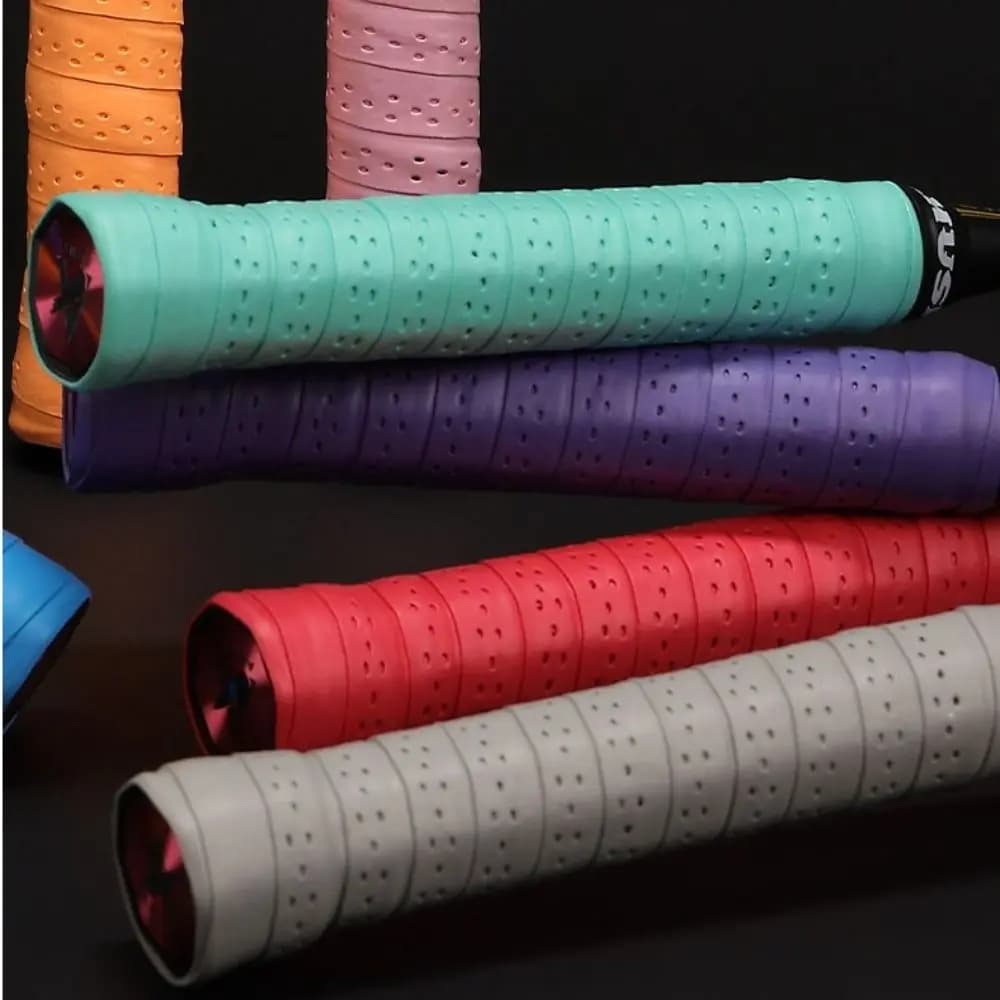 Bande de grip microfibre épaissie pour raquette de badminton, antidérapante et durable
