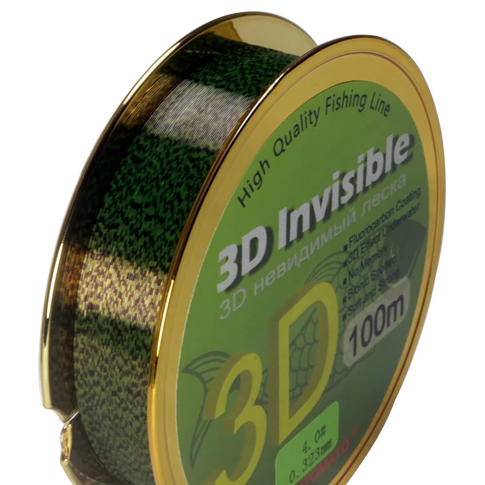 Fil de Pêche Fluorocarbone Japonais Invisible 0.14-0.47mm, Bas de Ligne pour Leurres, 2.64-29.9LB