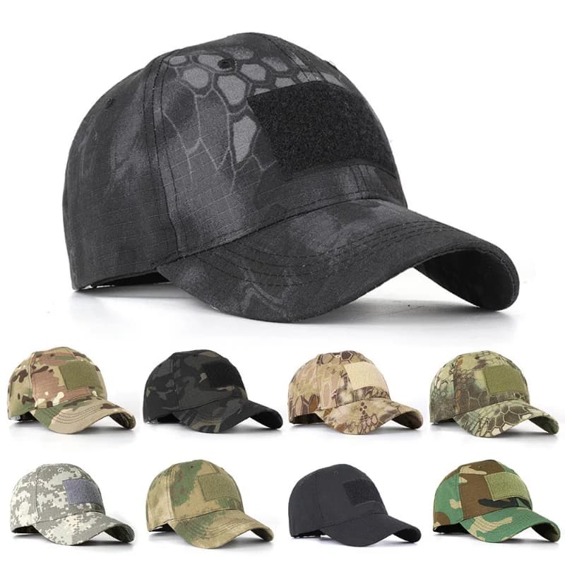 Casquette camouflage homme protection UV - Respirante pour pêche tactique et randonnée