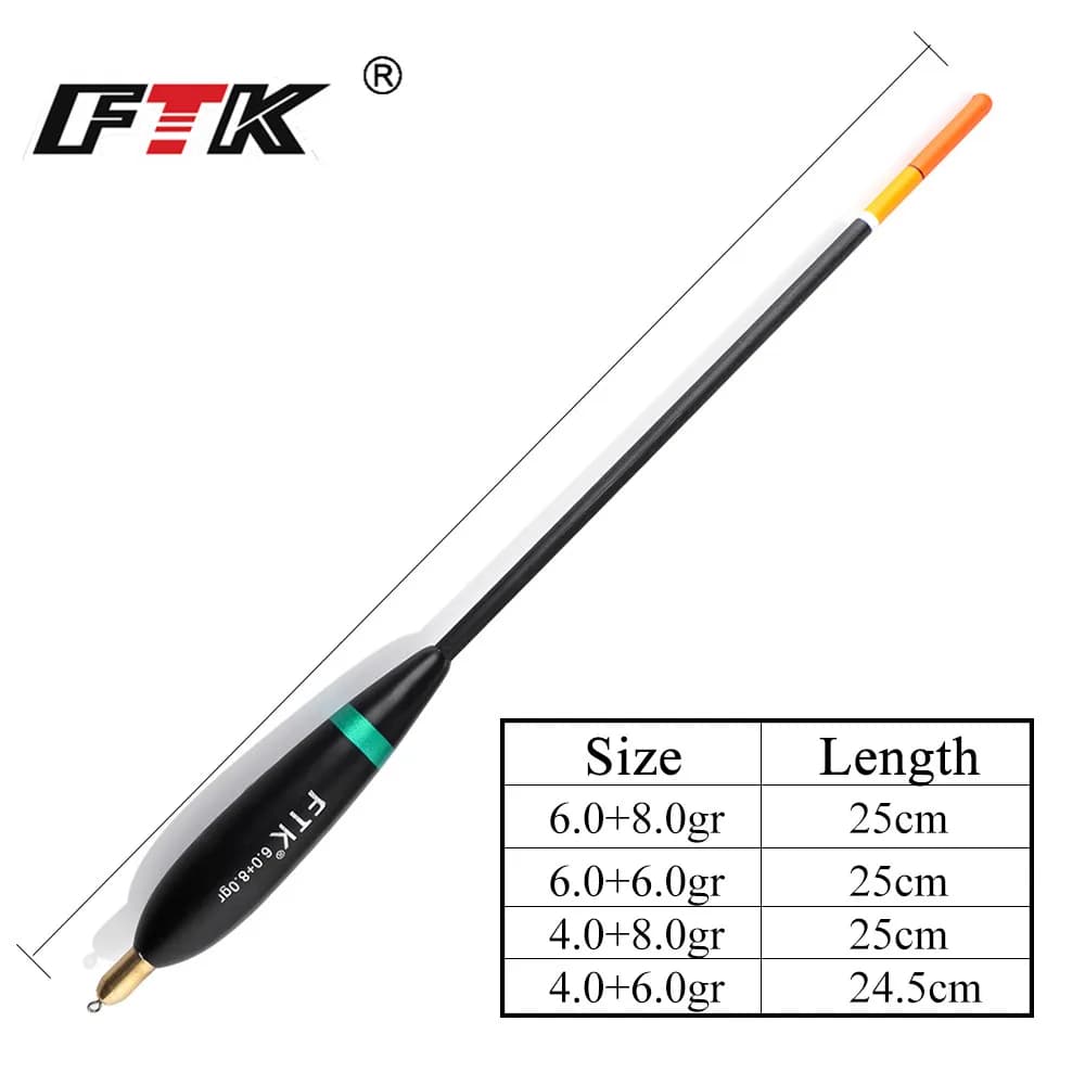 Flotteur Barguzinsky FTK 5 styles 20-26.5cm cuivre pour pêche carpe - Buoy rock ocean