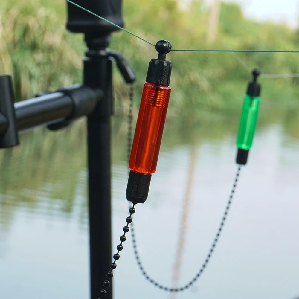 Dispositif de signalisation de touches pour carpe avec pince - Accessoire de pêche durable et fiable