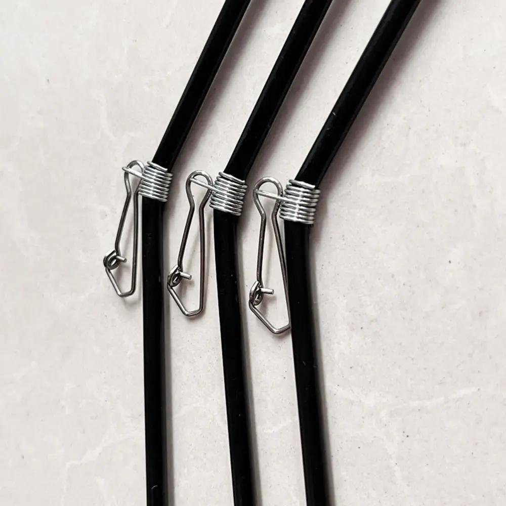 5 connecteurs anti-embrouille pour feeder pêche 20cm et 22cm noir - Outils balance feeder