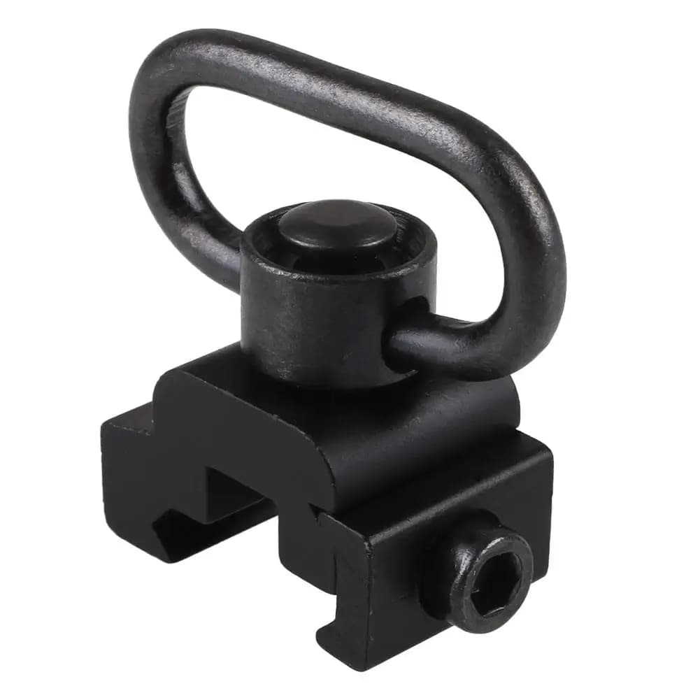 Adaptateur Quick Detach pour élingue - Montage sur rail Weaver/Picatinny 20mm - Pour chasse et tir