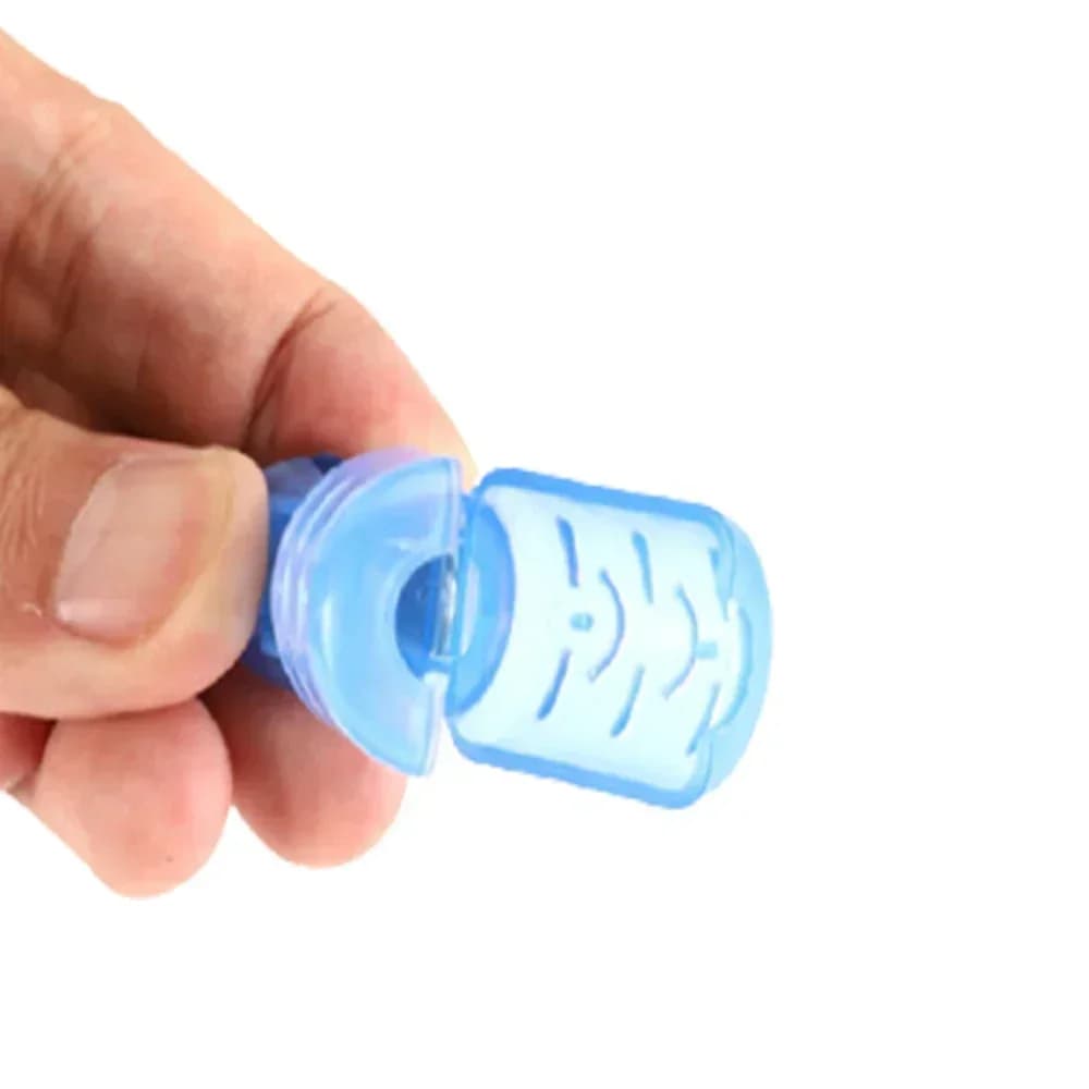 10 protections hameçons calmar leurres sécurité pêche couvres-hameçons accessoires pêcheur prévention blessures
