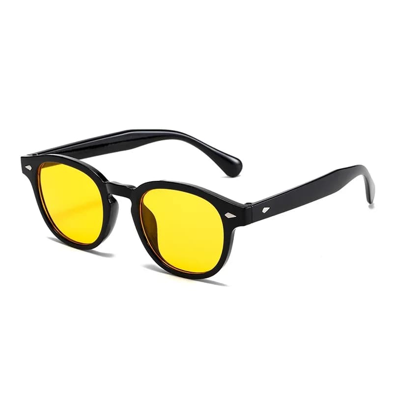 Lunettes de soleil rectangle vintage 2024 homme femme luxe UV400 - Monture carrée designer