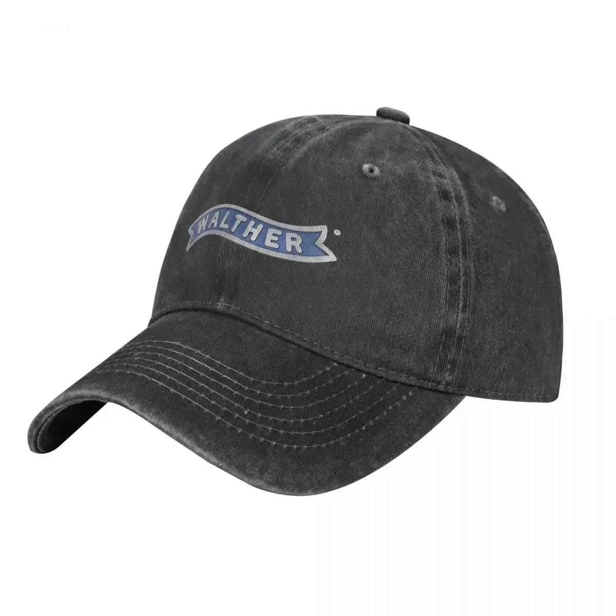 Casquette baseball Walther Arms logo gun couple femme trucker lavé qualité chasse