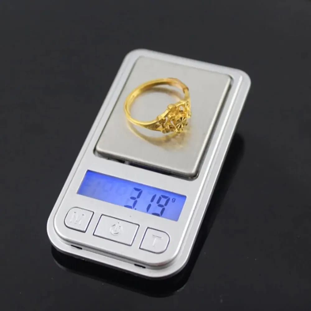 Balance numérique mini 100g/200g précision 0.01g - Pèse-bijoux portable pour pêche et pesage précis