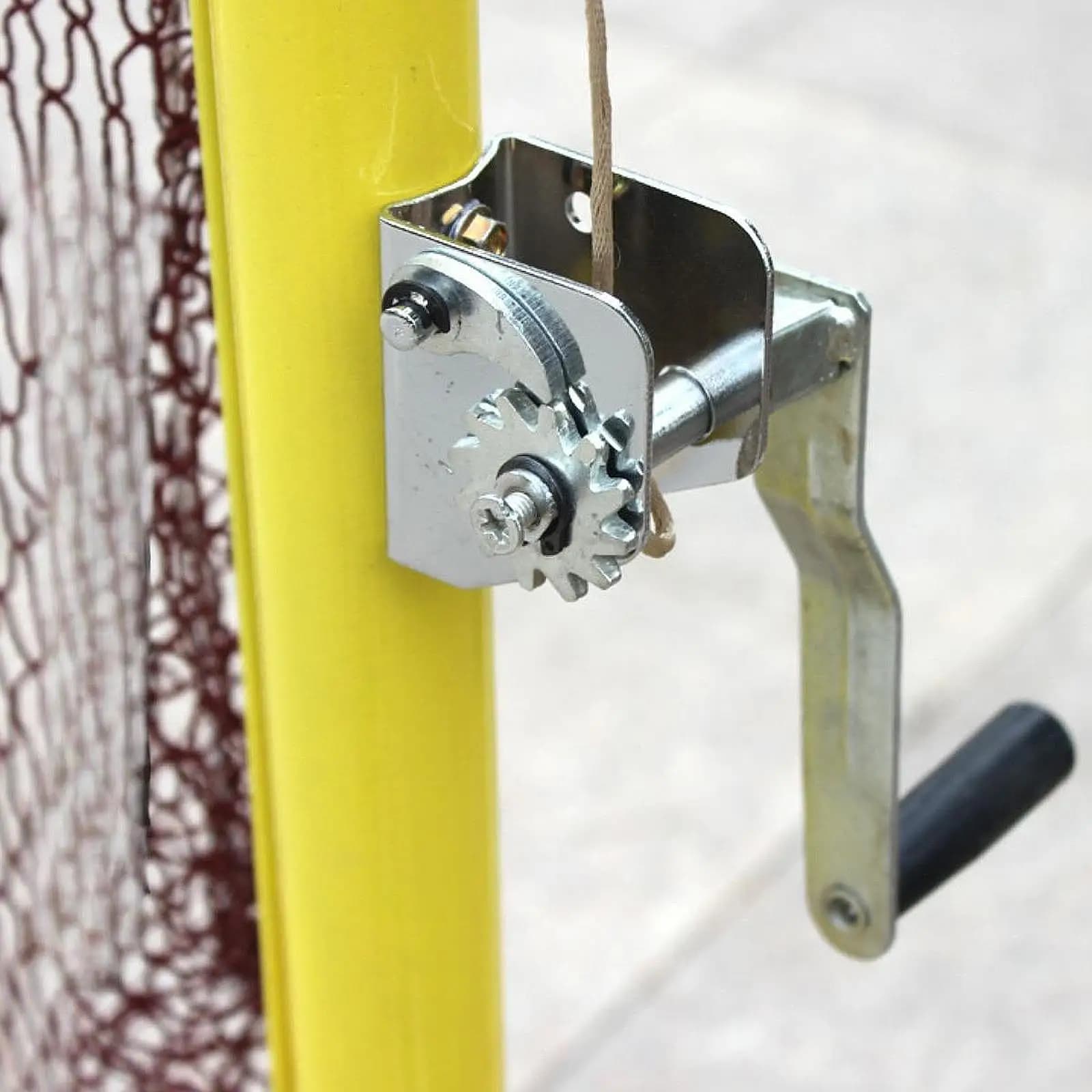Tendeur de filet portable métallique multifonction à manivelle pour pêche et sports extérieurs