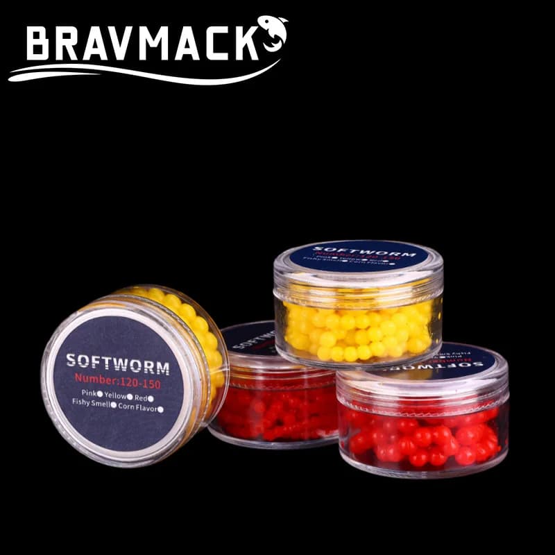 Perles appât à diffusion lente flottantes - Arômes fraise et maïs pour amorçage longue durée - Accessoire pêche