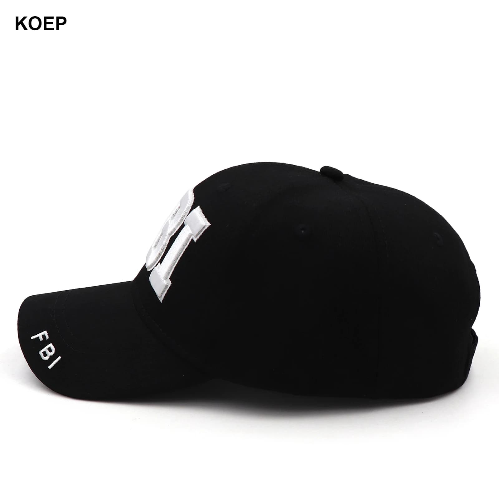 Casquette tactique SWAT FBI pêche - Chapeau baseball police sécurité pêche outdoor réglable
