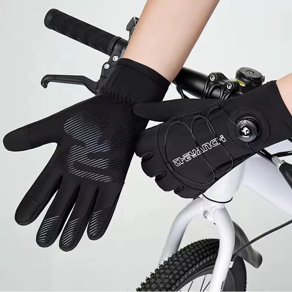 Gants ski vélo hiver homme femme - Gants épais étanches windproof touchscreen pour sports d'hiver